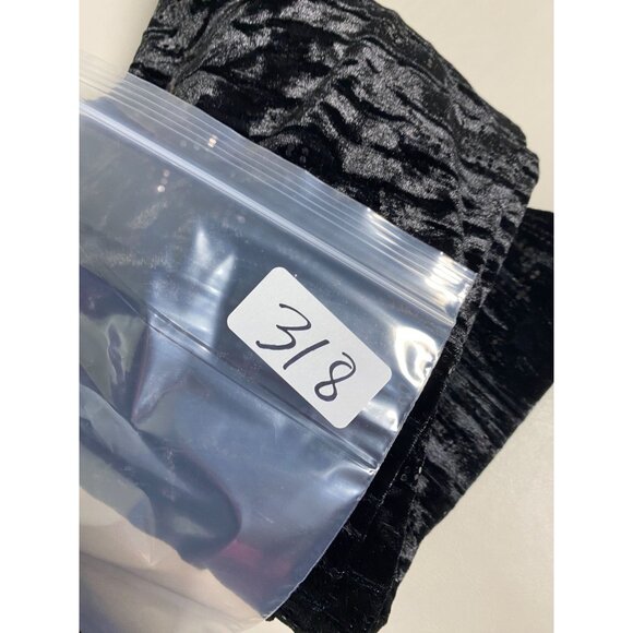 Frank Lyman Black Velvet Sequined Cardigan Size 14 Glitter Event Whimsigoth Goth - Picture 8 of 14